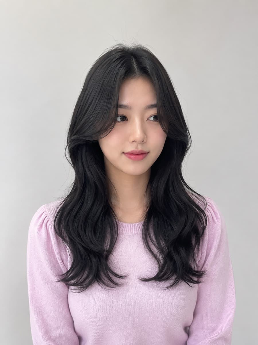 내추럴 컬러 스타일 · 준오헤어 여의도KBS별관점